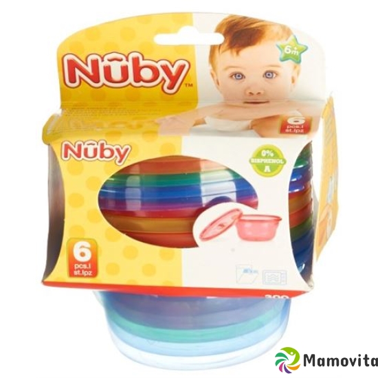 Nûby Breischalen Picknick-Set 300ml 6 Stück buy online