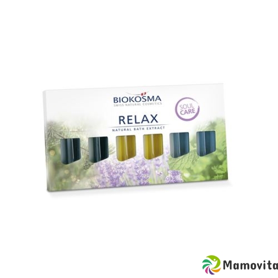 Biokosma Bad Portionen Relax 6 Ampullen 20ml buy online