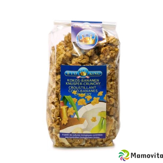 Bio King Kokos-Bananen Knusper Crunchy 375g buy online