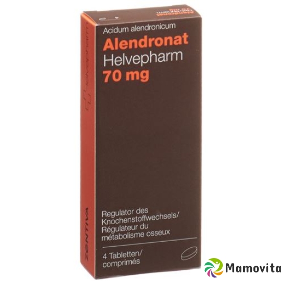 Alendronat Zentiva Wochentabletten 70mg 4 Stück buy online