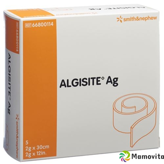 Algisite Ag Alginat Kompressen 2x30cm 5 Stück buy online