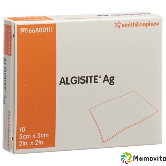 Algisite Ag Alginat Kompressen 5x5cm 10 Stück buy online