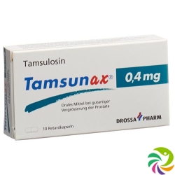 Tamsunax Retard Kapseln 0.4mg 100 Stück