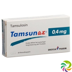 Tamsunax Retard Kapseln 0.4mg 30 Stück