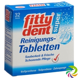 Fittydent Super Reinigungstabletten 32 Stück