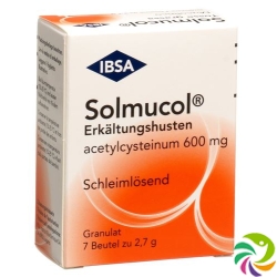 Solmucol Erkältungshusten Granulat 600mg Beutel 10 Stück