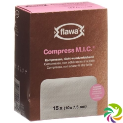 Flawa M.I.C. Kompressen Nicht Steril 7.5x10cm 10 Stück