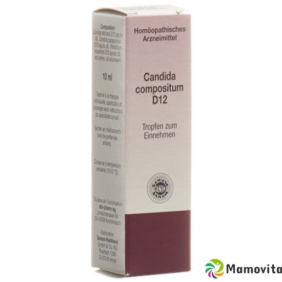 Sanum Candida Compositum Tropfen D 5 Flasche 10ml buy online