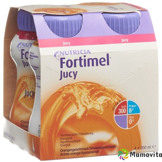 Fortimel Jucy Orange 4x 200ml buy online