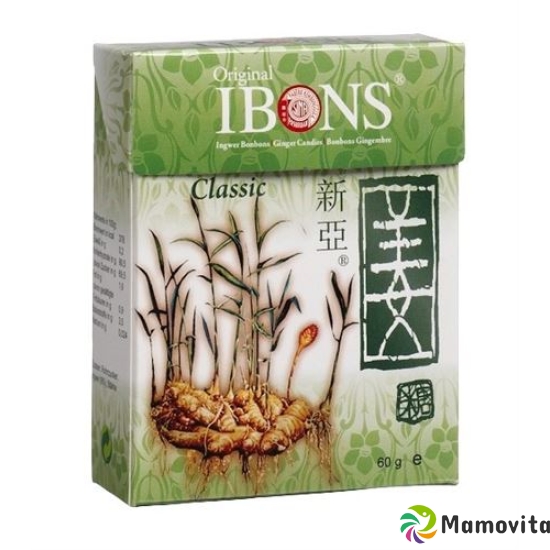 Piniol Ingwer Bonbon Original Box 60g buy online