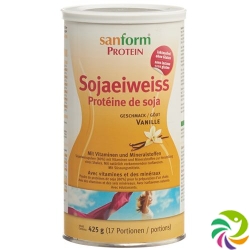 Sanform Soja Eiweiss Pulver Vanille Dose 425g