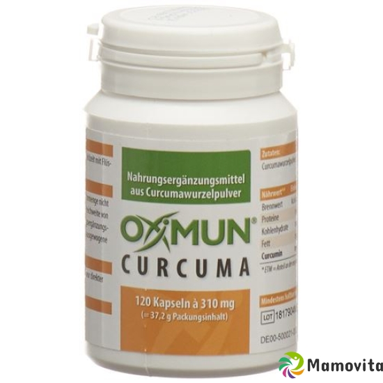 Oximun Curcuma Kapseln 120 Stück buy online