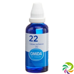 Omida Schüssler No22 Calc Carb Dil D 12 50ml