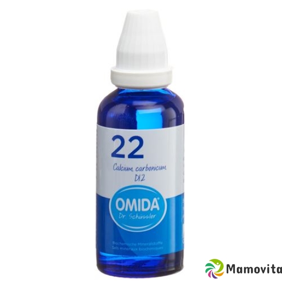 Omida Schüssler No22 Calc Carb Dil D 12 50ml buy online