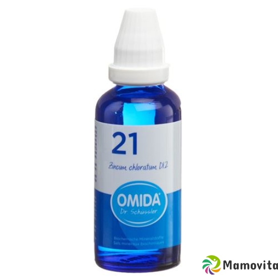 Omida Schüssler No21 Zinc Chlor Dil D 12 Flasche 30ml buy online