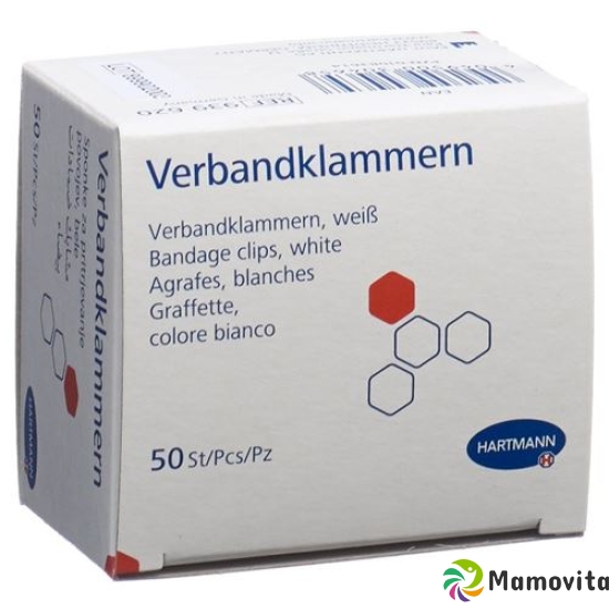 IVF Verbandklammern Latexfrei Weiss 50 Stück buy online