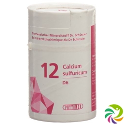 Phytomed Schüssler Nr. 12 Calc Sul Tabletten D 6 50 Stück