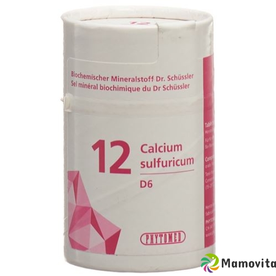 Phytomed Schüssler Nr. 12 Calc Sul Tabletten D 6 50 Stück buy online