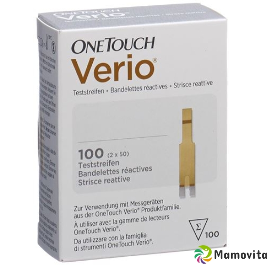 One Touch Verio test strips 2 x 50 pcs buy online