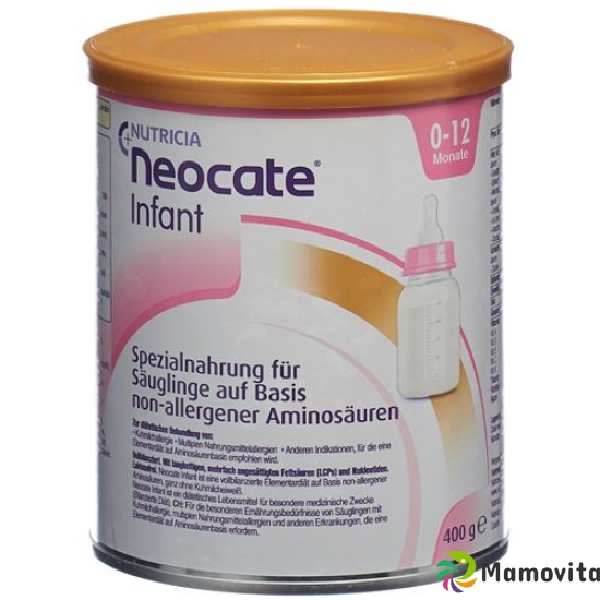 Neocate Infant Pulver (alt) 4x 400g buy online