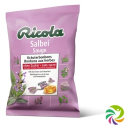 Ricola Salbei Bonbons ohne Zucker M Stevia Beutel 125g