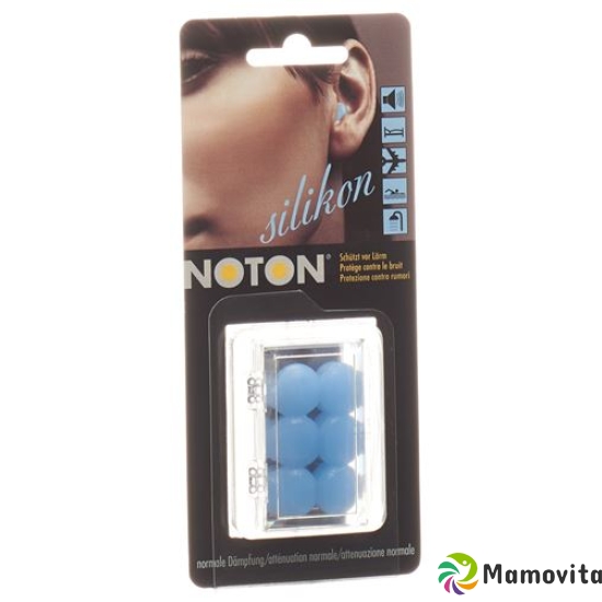 Noton Ear Gehoerschutzpfropf Silik 12 Blister 3 Paar buy online