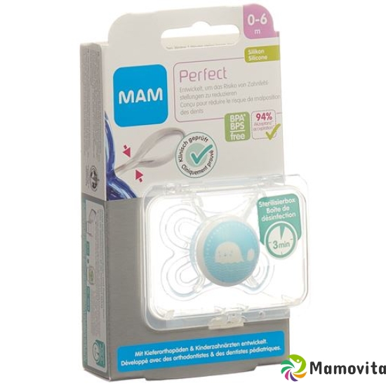 Mam Perfect Nuggi Sili 0-6m 2 Stück buy online