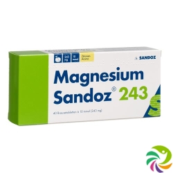 Magnesium Sandoz Brausetabletten 243mg 20 Stück