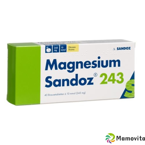 Magnesium Sandoz Brausetabletten 243mg 20 Stück buy online