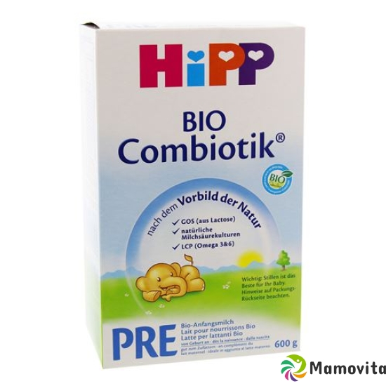 Hipp Pre Anfangsmilch Bio Combiotik 25 Beutel 23g buy online