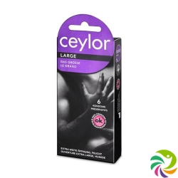 Ceylor Large condoms with reservoir 6 pieces