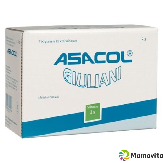 Asacol Klysmen Rektalschaum 2g 7 Stück buy online