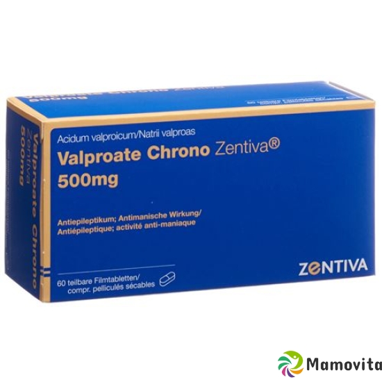 Valproate Chrono Zentiva Filmtabletten 500mg 60 Stück buy online