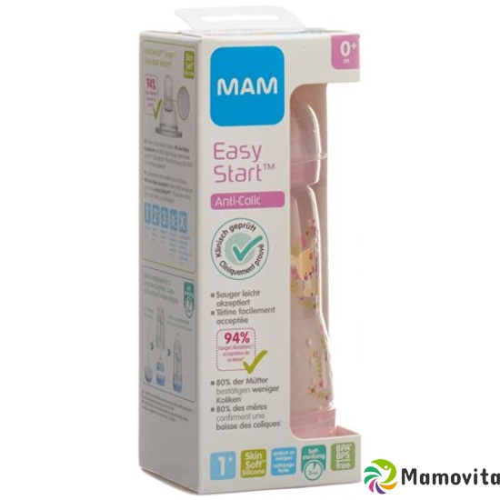 Mam Easy Start Anti-Colic Flasche 260ml 2+m Girl buy online