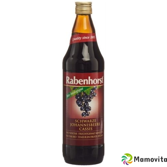 Rabenhorst Blackcurrant Nectar Organic 750 ml buy online