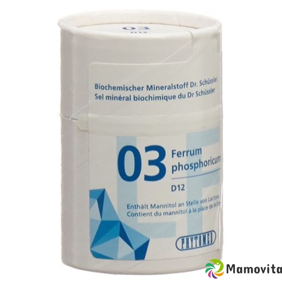 Phytomed Schüssler Nr. 3 Tabletten D 12 Lactosefrei 2000 Stück buy online