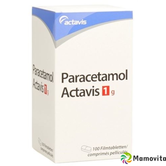 Paracetamol Actavis Filmtabletten 1000mg Dose 100 Stück buy online