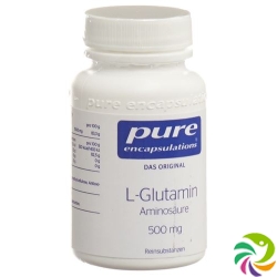 Pure L-Glutamin 500mg Dose 90 Stück