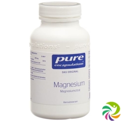 Pure Magnesium Citrat Kapseln Neu Dose 90 Stück