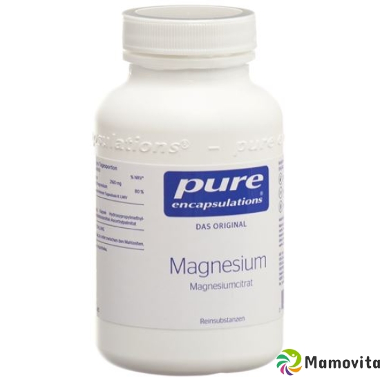 Pure Magnesium Citrat Kapseln Neu Dose 90 Stück buy online