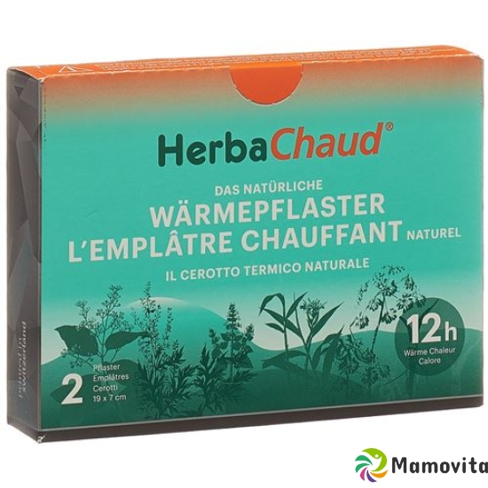 Herbachaud heat plaster 19x7cm buy online