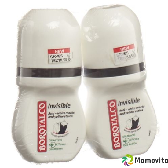 Borotalco Invisible Deo Roll-On 50ml buy online