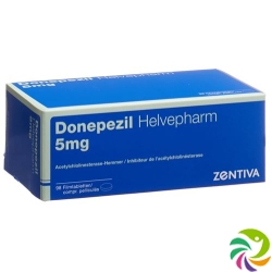 Donepezil Helvepharm Filmtabletten 5mg 98 Stück