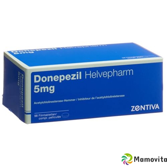 Donepezil Helvepharm Filmtabletten 5mg 98 Stück buy online