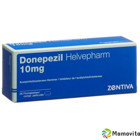 Donepezil Helvepharm Filmtabletten 10mg 28 Stück buy online