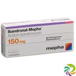 Ibandronat Mepha Filmtabletten 150mg 3 Stück