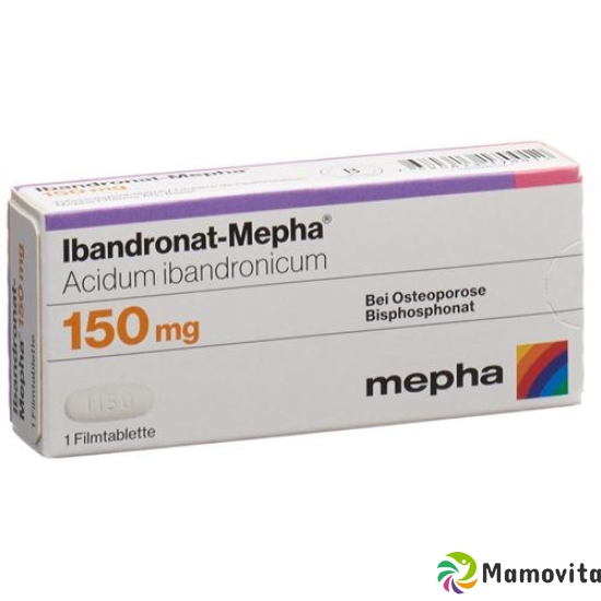 Ibandronat Mepha Filmtabletten 150mg 3 Stück buy online