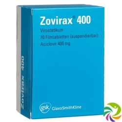 Zovirax Filmtabletten 400mg 70 Stück