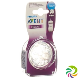 Avent Philips Natural Sauger 3 3m+ 2 Stück