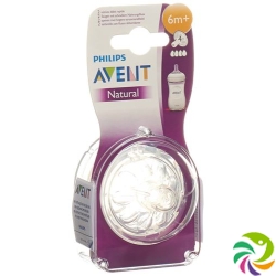 Avent Philips Natural Sauger 4 6m 2 Stück